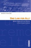 One Law for All? (eBook, PDF)