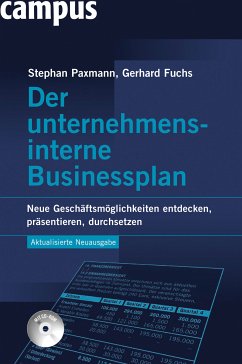 Der unternehmensinterne Businessplan (eBook, PDF) - Paxmann, Stephan A.; Fuchs, Gerhard