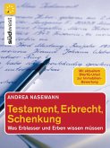 Testament, Erbrecht, Schenkung (eBook, ePUB)