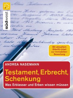 Testament, Erbrecht, Schenkung (eBook, ePUB) - Nasemann, Andrea