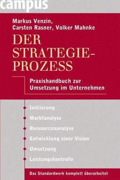 Der Strategieprozess (eBook, PDF) - Venzin, Markus; Rasner, Carsten; Mahnke, Volker