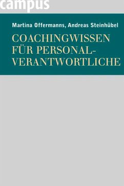 Coachingwissen für Personalverantwortliche (eBook, PDF) - Offermanns, Martina; Steinhübel, Andreas