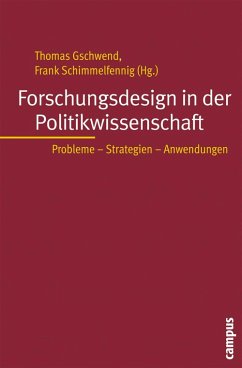 Forschungsdesign in der Politikwissenschaft (eBook, PDF)