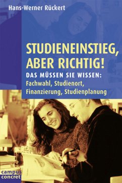 Studieneinstieg, aber richtig! (eBook, PDF) - Rückert, Hans-Werner