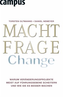 Machtfrage Change (eBook, PDF) - Oltmanns, Torsten; Nemeyer, Daniel