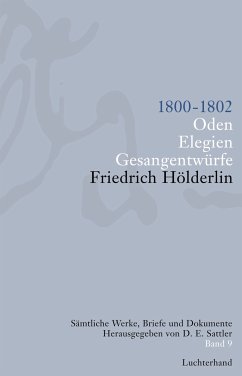Sämtliche Werke, Briefe und Dokumente 09 (eBook, ePUB) - Hölderlin, Friedrich