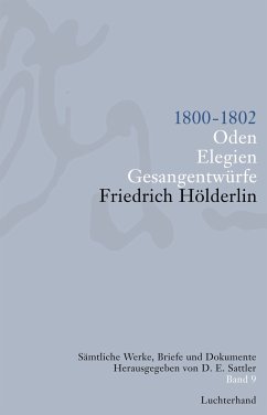 Sämtliche Werke, Briefe und Dokumente. Band 9 (eBook, ePUB) - Hölderlin, Friedrich