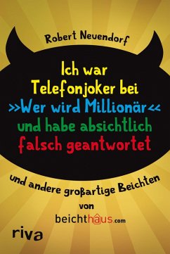 Cover Ich war Telefonjoker bei 