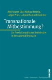 Transnationale Mitbestimmung? (eBook, PDF)