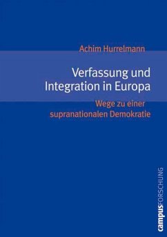 Verfassung und Integration in Europa (eBook, PDF) - Hurrelmann, Achim