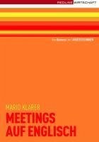 Meetings auf englisch (eBook, PDF) - Klarer, Mario