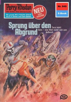 Cover Sprung über den Abgrund (Heftroman) / Perry Rhodan-Zyklus 