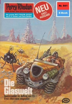 Cover Die Glaswelt (Heftroman) / Perry Rhodan-Zyklus 