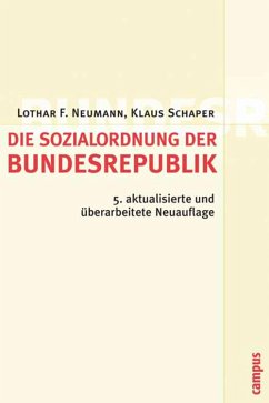 Die Sozialordnung der Bundesrepublik Deutschland (eBook, PDF) - Neumann, Lothar F.; Schaper, Klaus