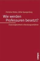 Wie werden Professuren besetzt? (eBook, ePUB) - Färber, Christine; Spangenberg, Ulrike