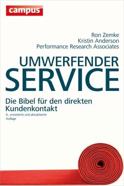 Umwerfender Service (eBook, PDF) - Zemke, Ron; Anderson, Kristin; Performance Research Associates