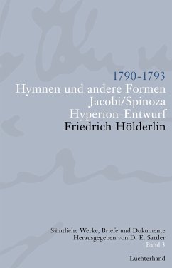 Sämtliche Werke, Briefe und Dokumente 03 (eBook, ePUB) - Hölderlin, Friedrich
