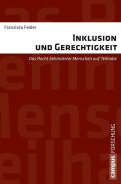 Inklusion und Gerechtigkeit (eBook, PDF) - Felder, Franziska