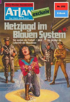 Hetzjagd im Blauen System (Heftroman) / Perry Rhodan - Atlan-Zyklus 