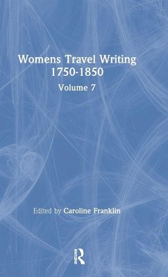 Cover Womens Travel Writing 1750-1850