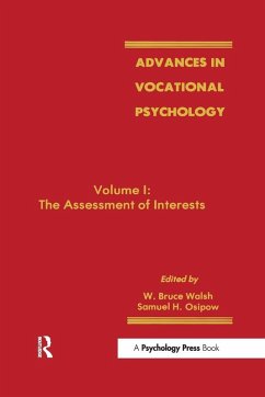 Cover Advances in Vocational Psychology