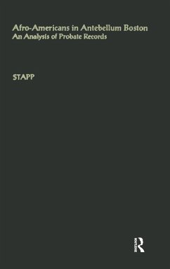 Cover Afro-Americans in Antebellum Boston