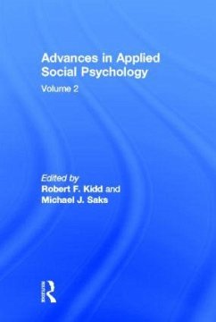 Advances in Applied Social Psychology