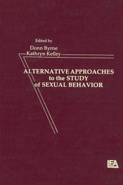 Cover Alternative Approachies To the Study of Sexual Behavior