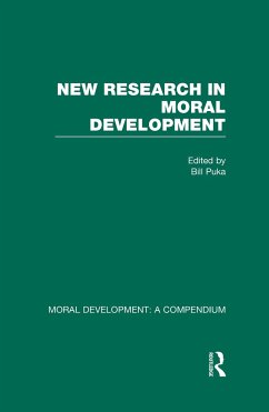 New Research in Moral Development - Puka, Bill (ed.)
