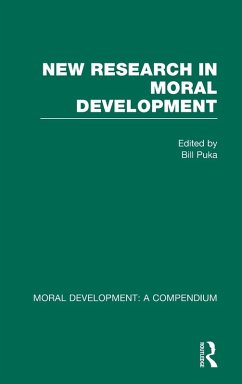 New Research in Moral Development - Puka, Bill (ed.)