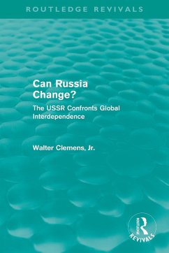 Can Russia Change? (Routledge Revivals) - Clemens, Walter