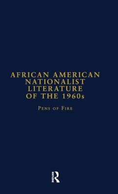 Cover African American Nationalist Literature of the 1960s