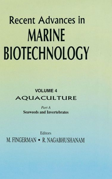 Recent Advances in Marine Biotechnology, Vol. 4