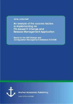 An analysis of the success factors in implementing an ITIL-based IT Change and Release Management Application: Based on the IBM Change and Configuration Management Database (CCMDB) - Jurkscheit, Jane