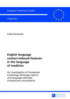 English language contact-induced features in the language of medicine - Keresztes, Csilla