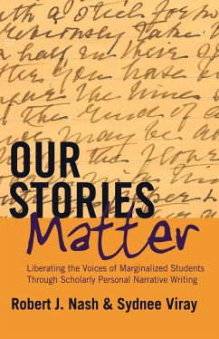 Our Stories Matter - Nash, Robert J.;Viray, Sydnee