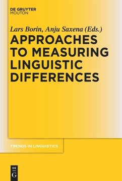 Approaches to Measuring Linguistic Differences