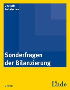 Sonderfragen der Bilanzierung (f. Österreich) - Deutsch-Goldoni, Eva;Rohatschek, Roman