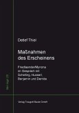 Maßnahmen des Erscheinens Friedlaender/Mynona im Gespräch mit Schelling, Husserl, Benjamin und Derrida (eBook, PDF)