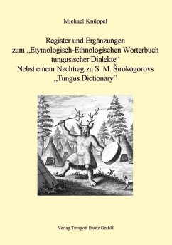 Cover Register und Ergänzungen zum Etymologisch-Ethnologischen Wörterbuch tungusischer Dialekte (eBook, PDF)