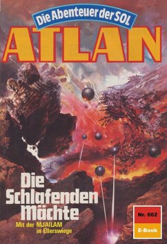 Cover Die Schlafenden Mächte (Heftroman) / Perry Rhodan - Atlan-Zyklus 