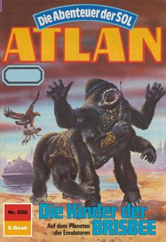 Cover Die Kinder der BRISBEE (Heftroman) / Perry Rhodan - Atlan-Zyklus 