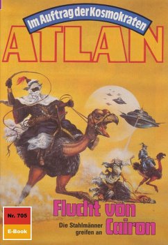 Cover Flucht von Cairon (Heftroman) / Perry Rhodan - Atlan-Zyklus 