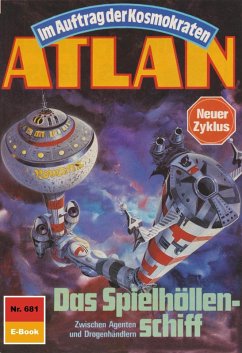 Cover Das Spielhöllenschiff (Heftroman) / Perry Rhodan - Atlan-Zyklus 