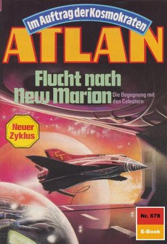 Cover Flucht nach New Marion (Heftroman) / Perry Rhodan - Atlan-Zyklus 