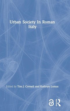 Cover Urban Society In Roman Italy