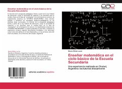 Enseñar matemática en el ciclo básico de la Escuela Secundaria