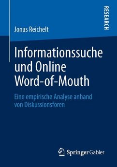 Informationssuche und Online Word-of-Mouth - Reichelt, Jonas