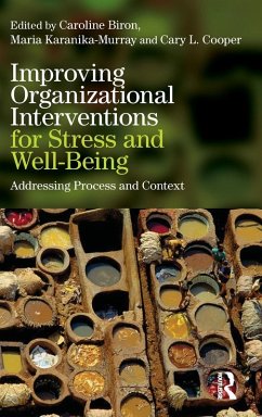 Improving Organizational Interventions For Stress and Well-Being