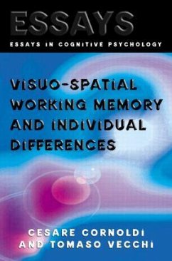 Visuo-spatial Working Memory and Individual Differences - Cornoldi, Cesare; Vecchi, Tomaso